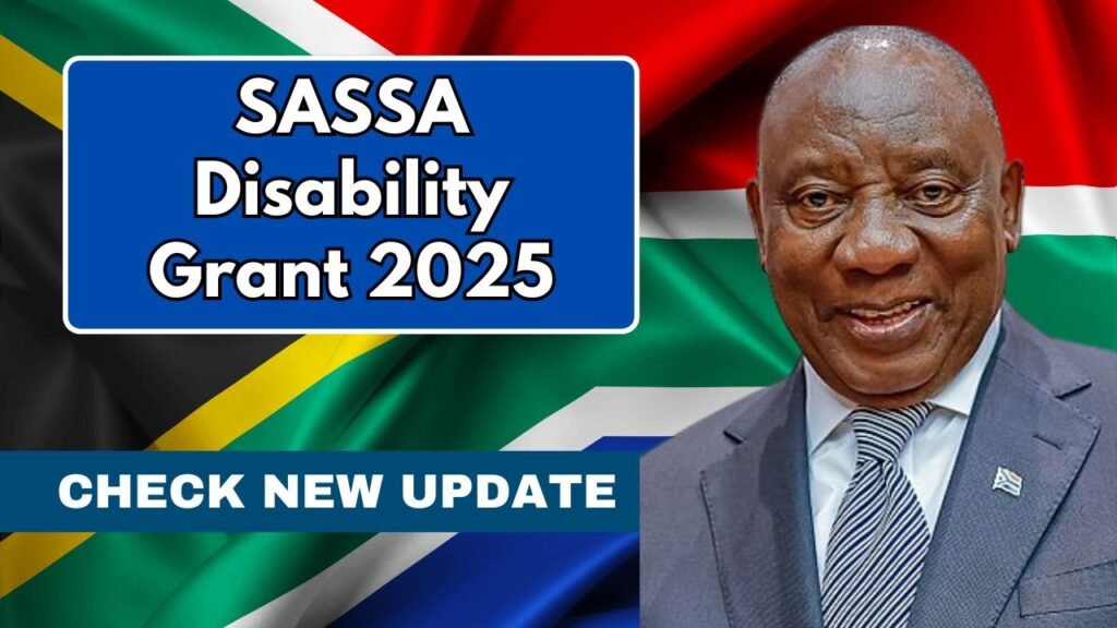 SASSA Disability Grant 2025